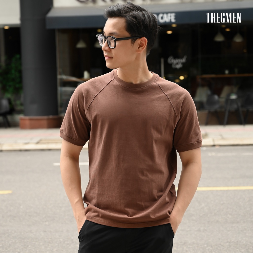 Áo thun Raglan T - Shirt 100% Cotton, form Slimfit - THE GMEN ELEGANT EST 2017