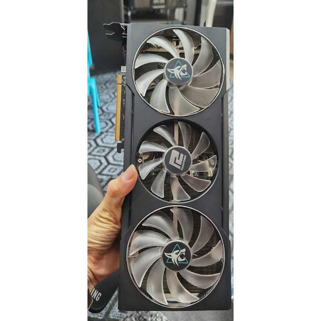 VGA PowerColor Hellhound Radeon RX 6700 XT 12GB GDDR6  Bh hãng đến 12/2024