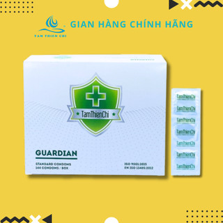 Bao cao su Tâm Thiện Chí mỏng trơn gia đình GUARDIAN hộp 144 chiếc