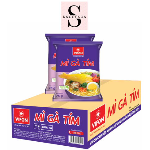 Mì gà tím Vifon