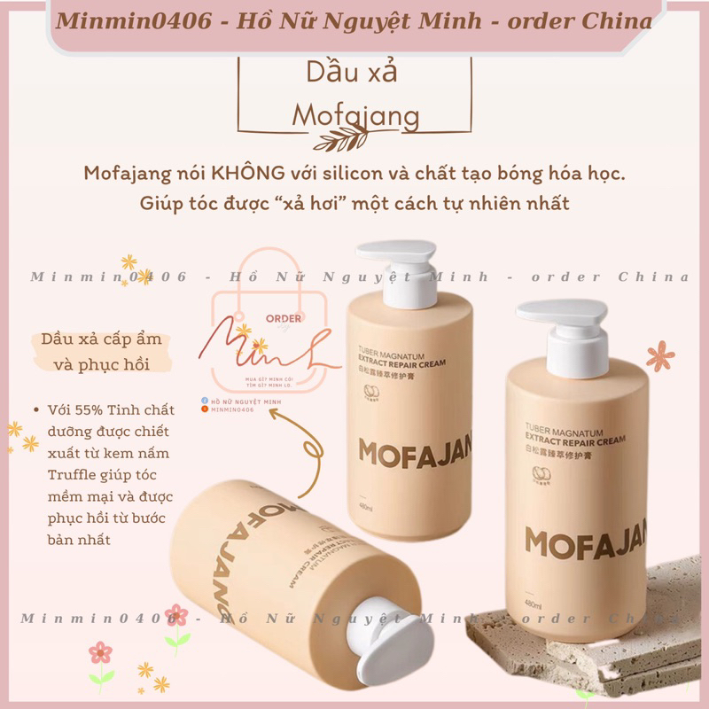Dầu gội Mofajang các loại - chai to 480ml