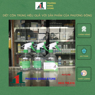 Bình xịt tay dudaco, làm vườn dung tích 500ml