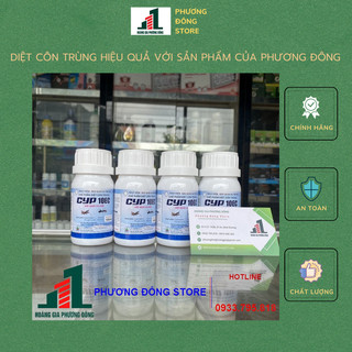 Thuốc diệt muỗi kiến gián Cyp 10EC chai 100ml