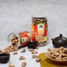 Hạt Điều Vỏ Lụa OH SMILENUTS  Rang Củi Bình Phước 500gram