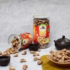 Hạt điều vỏ lụa oh smilenuts rang củi bình phước 500gram