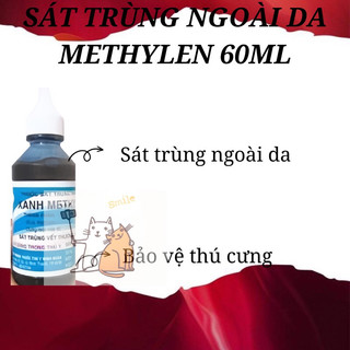 Sát Trùng Ngoài Da Xanh Methylen 60 mL