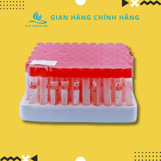 Ống nghiệm đông máu Hồng Thiện Mỹ Serum có đế mút 100 cái
