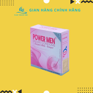 Bao cao su Powermen siêu mỏng kéo dài Superthin Longshock