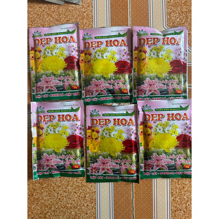 Phân bón đẹp hoa 50gr- Giữ hoa lâu tàn - dưỡng nụ - mập bông - nụ to - thân mập