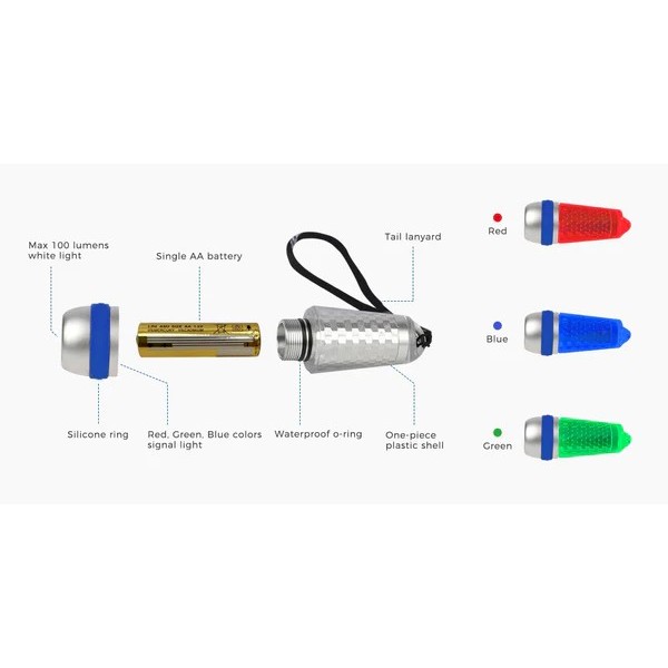 Đèn pin Brinyte A01 Apollo