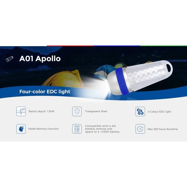 Đèn pin Brinyte A01 Apollo