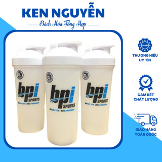 Bình shaker bpi 1200ml lắc sữa bột whey và mass