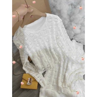 Sét bộ áo dài tay + chân váy dài