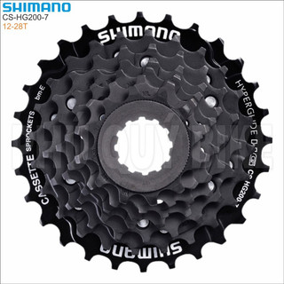 Líp thả 7 tầng shimano cs-hg200-7 12-28t