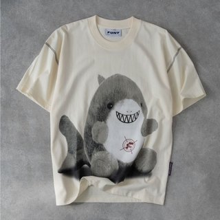 Áo Thun Tay Lỡ Unisex FUNT STUFFED BABY SHARK