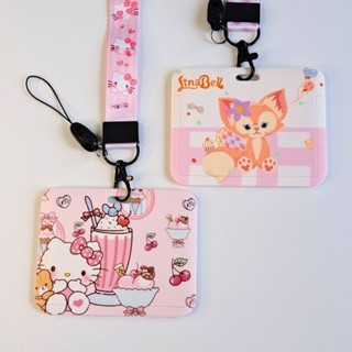 Bảng tên học sinh, bao đựng thẻ ngang nhiều hình cute, dây đeo thẻ có móc khoá để treo điện thoại chìa khoá rất tiện lợi