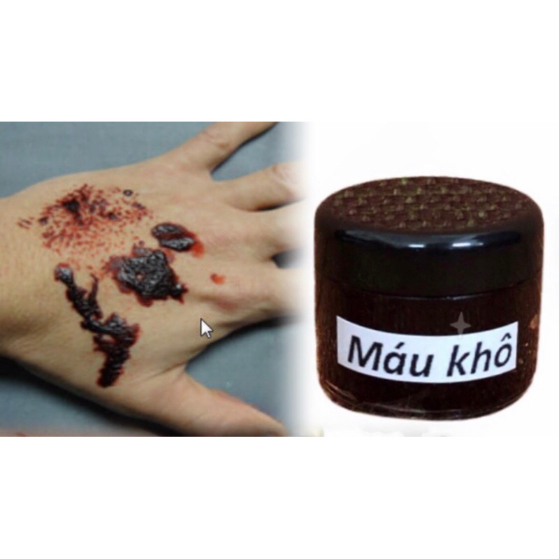 Vết thương sẹo giả hoá trang loại dán, máu khô, sẹo khô
