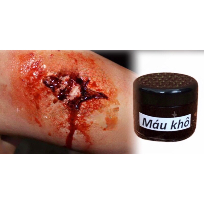 Vết thương sẹo giả hoá trang loại dán, máu khô, sẹo khô