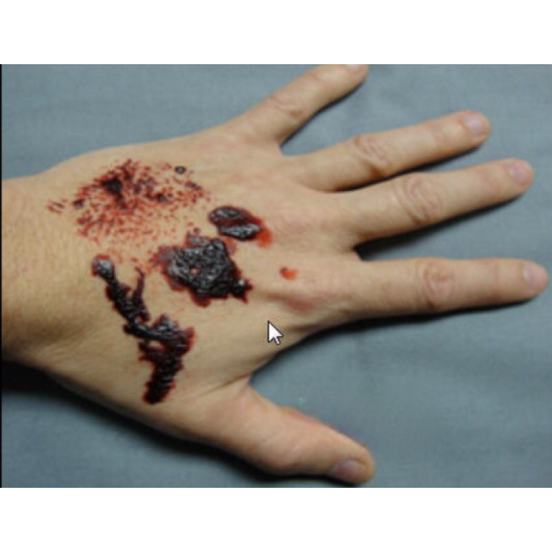 Vết thương sẹo giả hoá trang loại dán, máu khô, sẹo khô