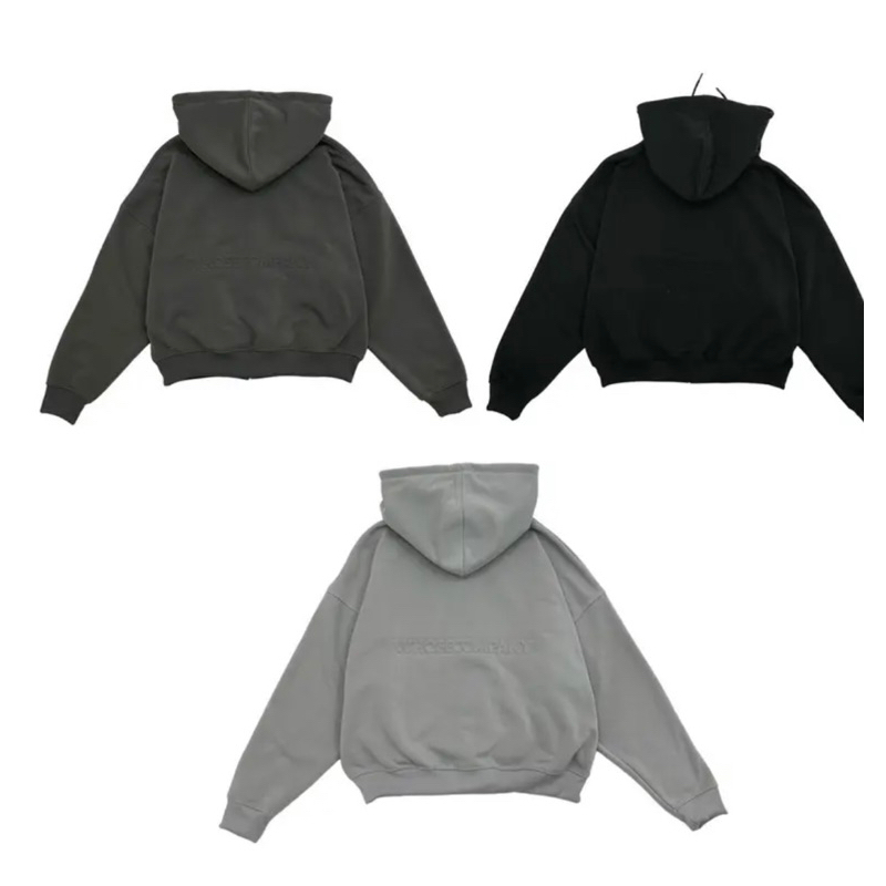 HODIE ZIP BOXY - Áo Khoác Dây Kéo Dập Nổi - Hàng Cao Cấp Cho Nam Và Nữ có 12 màu kèm ảnh thật
