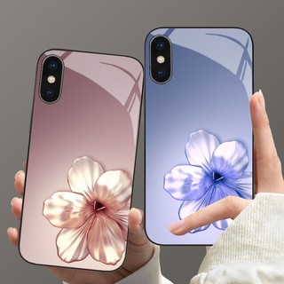 Ốp Lưng IPHONE X, XS , XR, XS MAX  Mặt lưng cường Lực Họa Tiết
