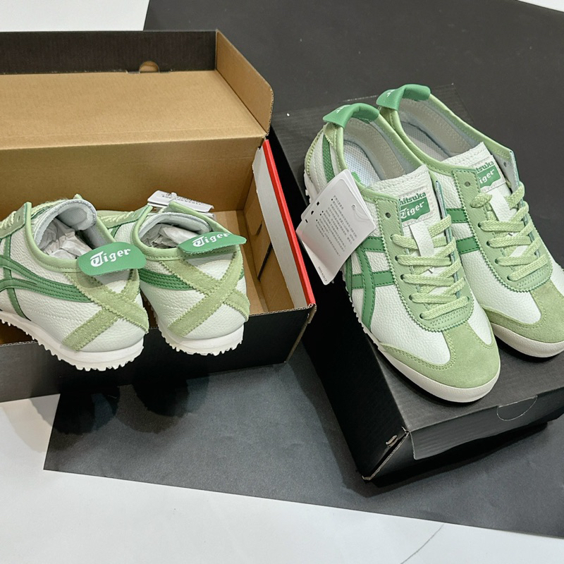 Giày Tiger xanh matcha