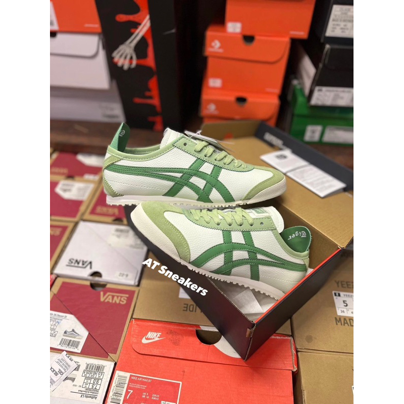 Giày Tiger xanh matcha