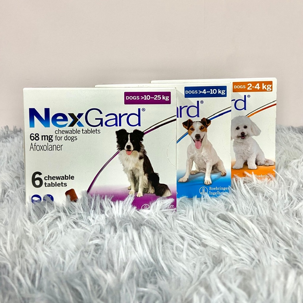 Viên Nhai NexGard T.rị Ve, Bọ Chét & G.hẻ Cho Chó (viên lẻ)