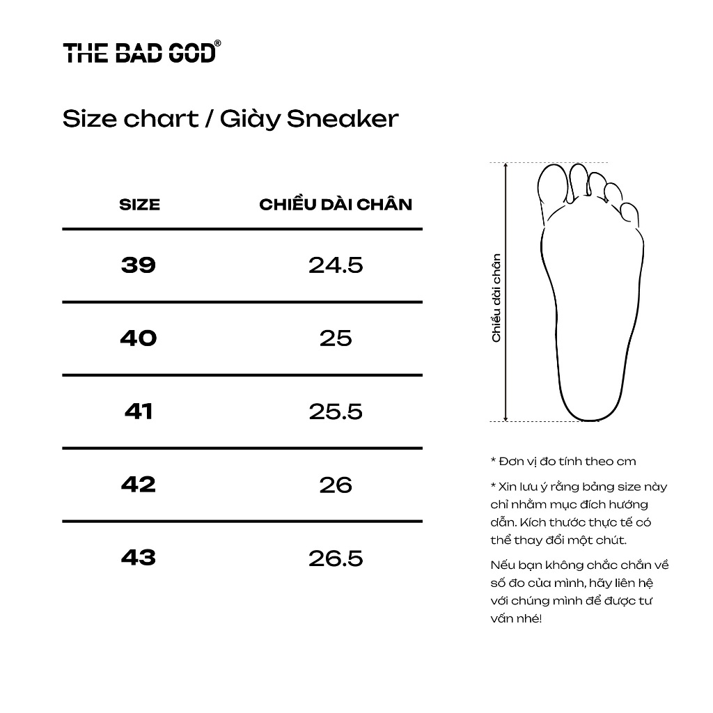 Giày Sneaker Nam The Bad God Rope Lace