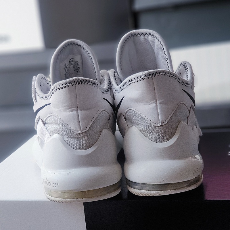 Giày Air Max Impact 2 White Black size 42.5, real 2hand