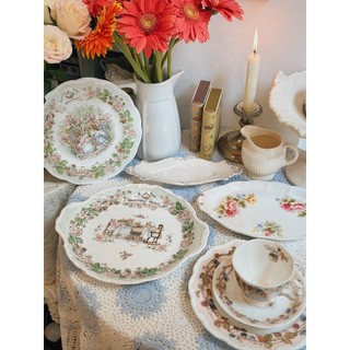 Set tách trà, dĩa và cốc Brambly Hedge 🐭✨