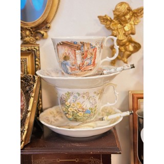 Set tách trà, dĩa và cốc Brambly Hedge 🐭✨