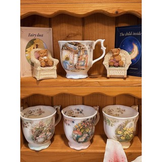 Set tách trà, dĩa và cốc Brambly Hedge 🐭✨