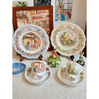 Set tách trà, dĩa và cốc Brambly Hedge 🐭✨