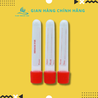 Ống nghiệm nhựa PP dùng quay ly tâm có nhãn có nắp 5ml Hồng Thiện Mỹ túi 500 cái