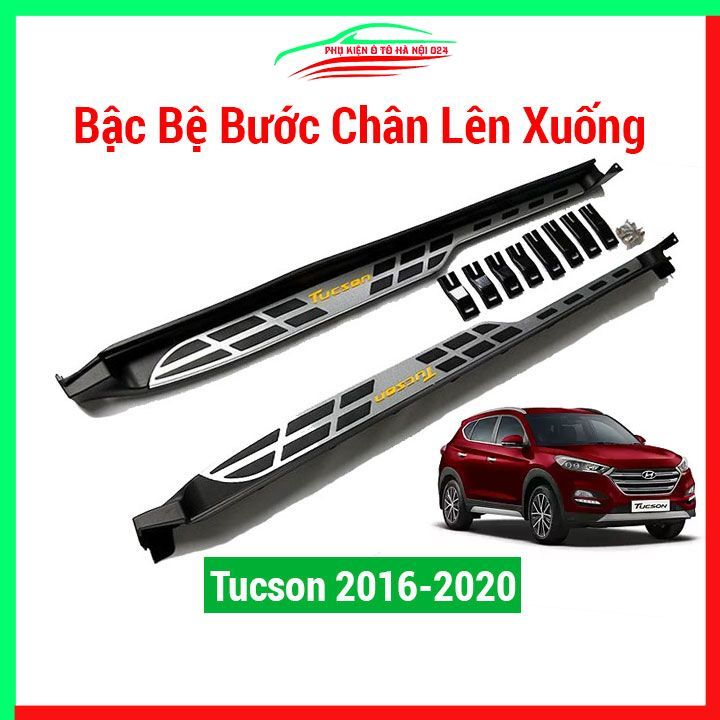 Bậc bệ bước chân, bậc bệ lên xuống xe - Tucson 2016-2020 mẫu Mobis