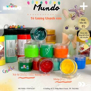 Màu acrylic chiết 30ml, màu acrylic tô tượng hủ 30gr, màu vẽ túi, vẽ tường