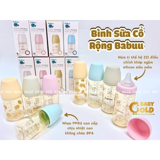 Bình sữa babuu ppsu 170ml-270ml