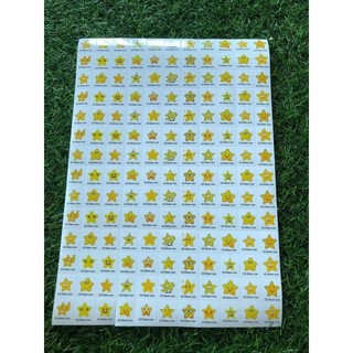 Sticker ngôi sao nhiều màu