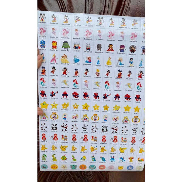 Sticker mix mẫu siêu hot
