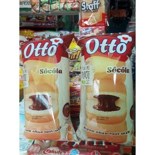 Bánh mì tươi otto nhân sôcôla 90g
