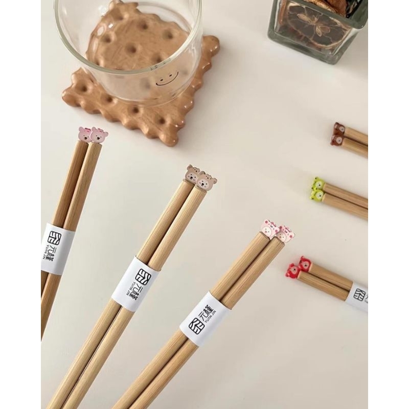 Đũa Gỗ Nhân Vật Hoạt Hình Dễ Thương - DC1218-1 - BCorner