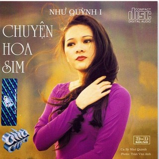 Đĩa cd chuyện hoa sim - như quỳnh - cd nhạc trữ tình chất lượng cao - phôi phono verbatim bìa màu