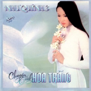 Đĩa cd chuyện tình hoa trắng asia - như quỳnh - cd nhạc trữ tình chất lượng cao - phôi phono verbatim bìa màu