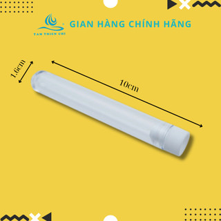 Ống nghiệm nhựa 10ml có nắp không nhãn túi 20 cái