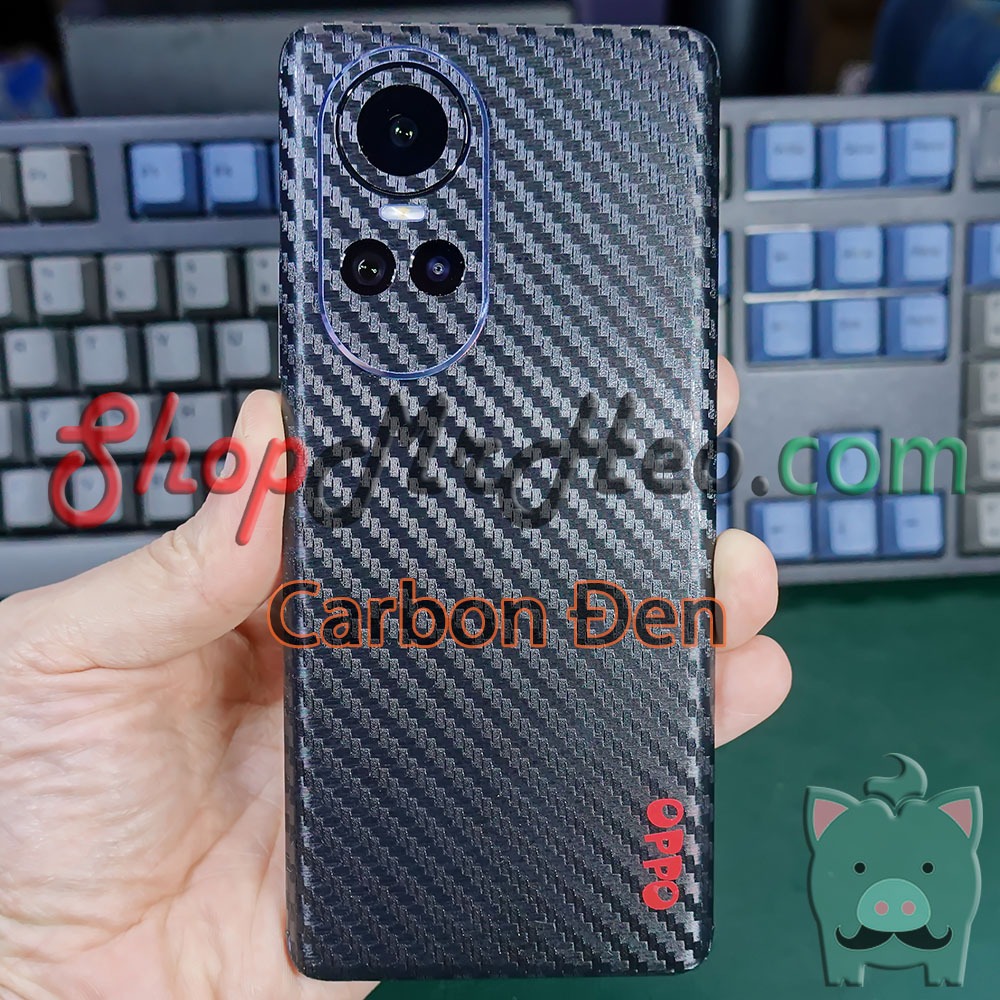 Dán Skin Mặt Sau Lưng Full Viền Oppo Reno10 pro - Reno 10 Pro
