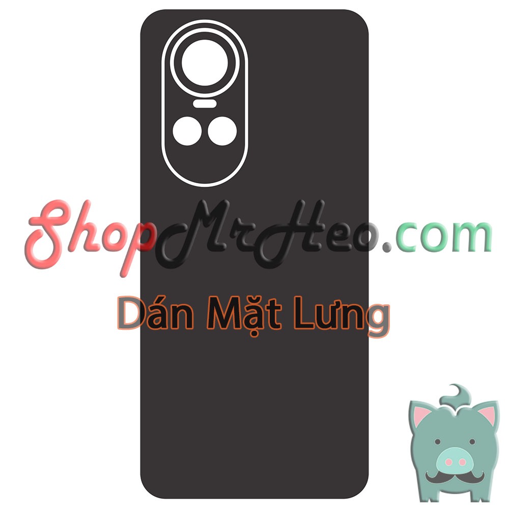 Dán Skin Mặt Sau Lưng Full Viền Oppo Reno10 pro - Reno 10 Pro
