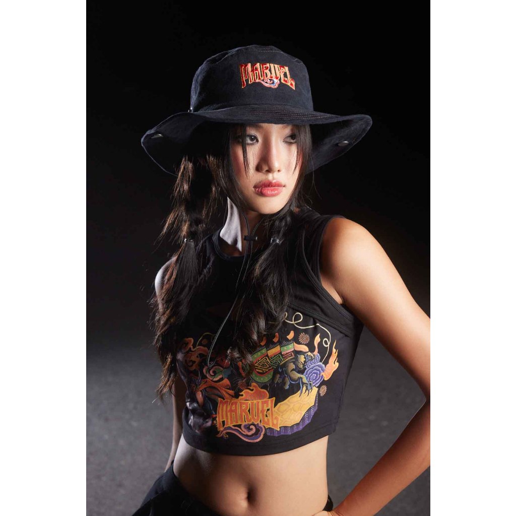 Mũ Bucket Hat BOO Logo Marvel Go VN BZL