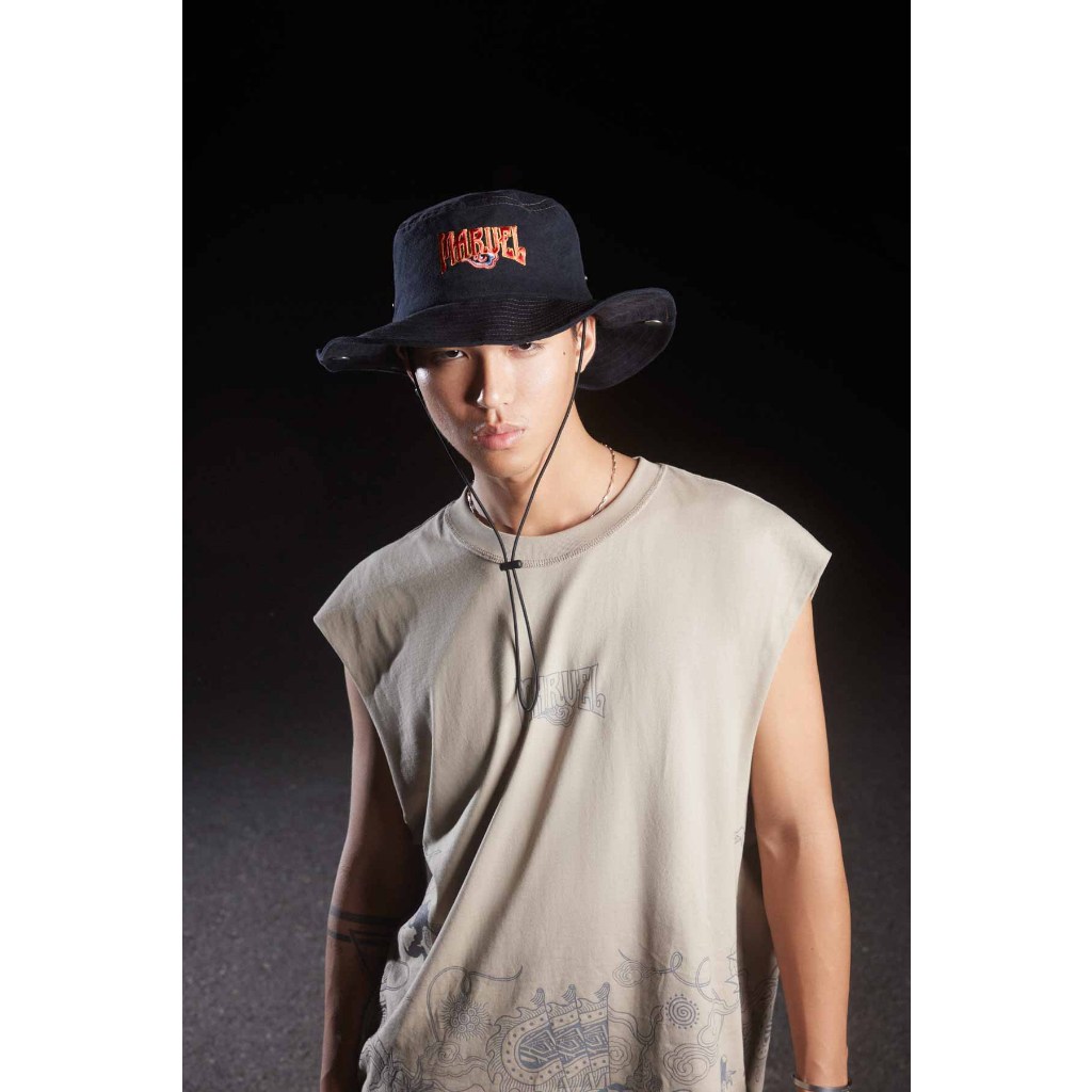 Mũ Bucket Hat BOO Logo Marvel Go VN BZL
