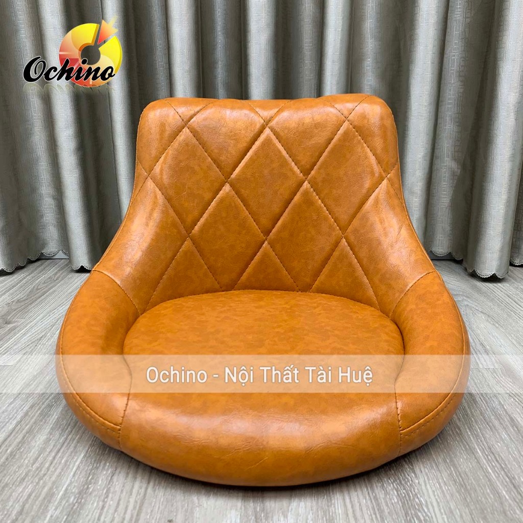 Mặt Ghế Quầy Lễ tân Thu Ngân Mẫu Nỉ Da Phong Cách Đơn Giản